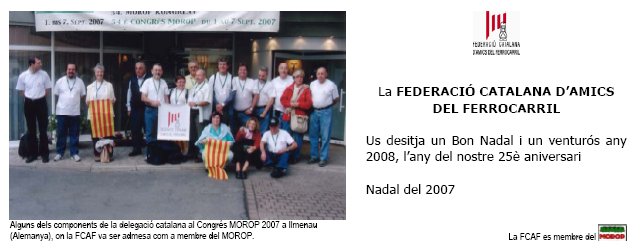 Felicitació Nadal 2007