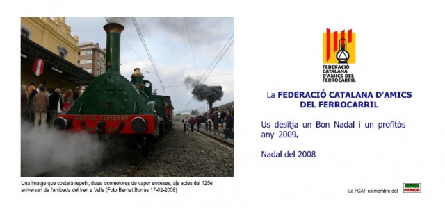 Felicitació FCAF 2008