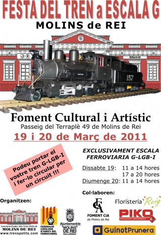 Cartell de la Festa del Tren Escala G