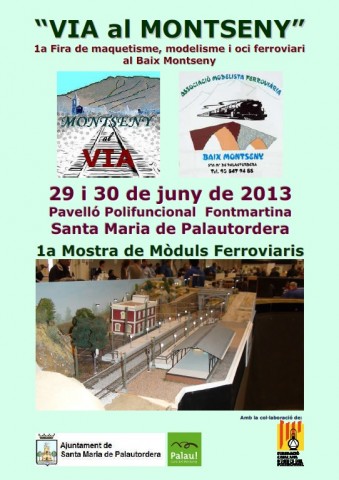 Cartell del VIA al MONTSENY