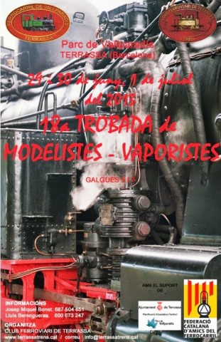 18a  Trobada de Vaporistes Modelistes