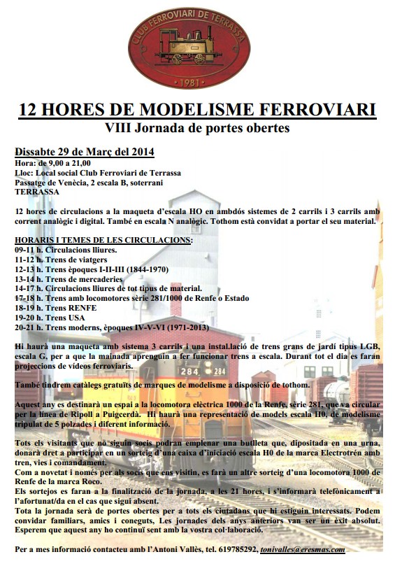 12 hores modelisme Terrassa 2014