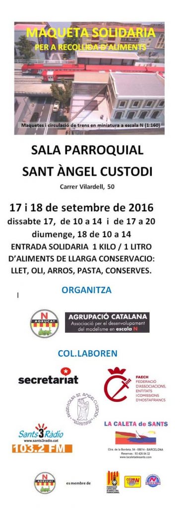 AGRUCAT maqueta solidaria 2016