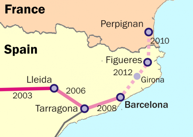 LAV Barcelona Perpignan