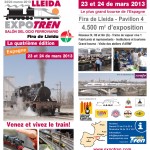 Fulletó Lleida Expo Tren 2013 a ExpoRail
