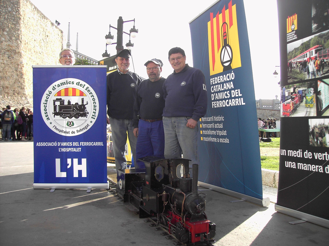 L'Associació d'Amics del Ferrocarril - L'Hospitalet a la Setmana de la Ciència