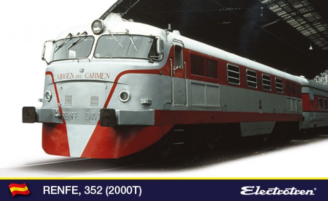 Locomotora Renfe serie 352 ex-2000T
