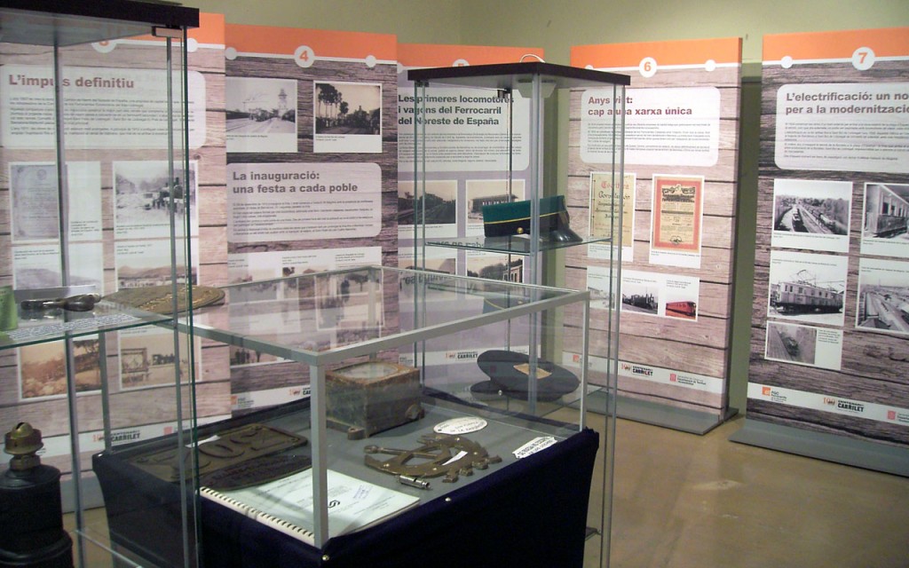 Exposició del Centenari del Carrilet a Pallejà