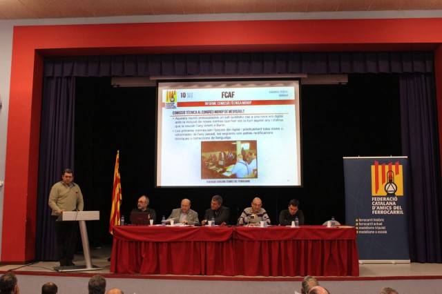 En Isaac Guadix, representant de la FCAF a la Comissió Tècnica del MOROP, explicant la trobada a Meursault (França).