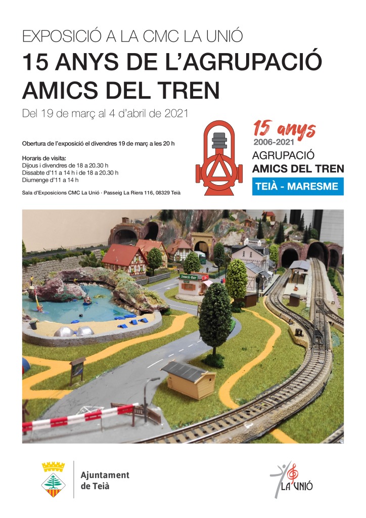 thumbnail of Cartell Expo AMics del Tren A3