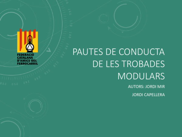 thumbnail of Pautes de conducta de les Trobades Modular de la FCAF