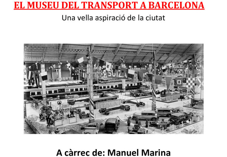 thumbnail of Xerrada El museu del transport a Barcelona