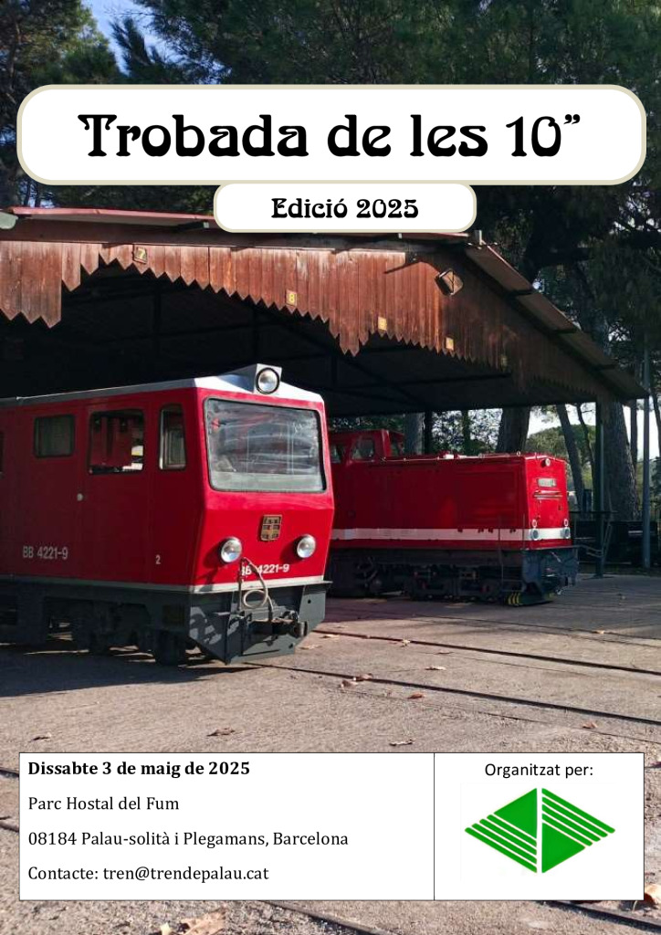thumbnail of cartell trobada tren de palau