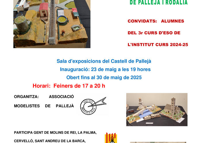 thumbnail of CARTELL EXPO MODELISME 2025 amb FCAF
