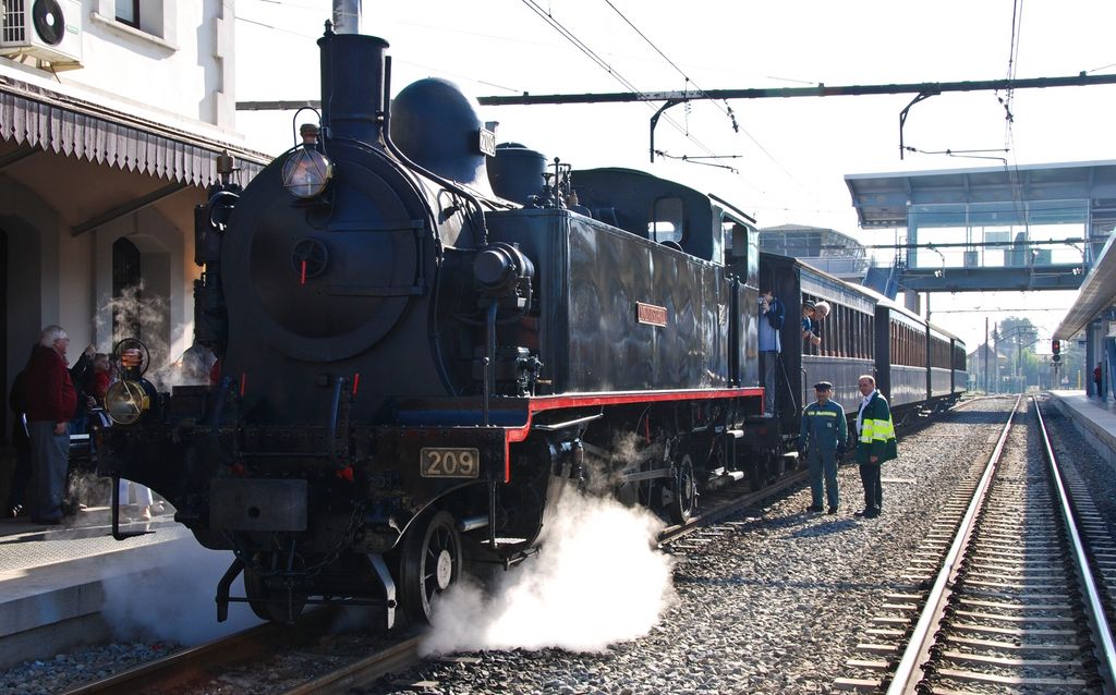 Viatge en tren de vapor