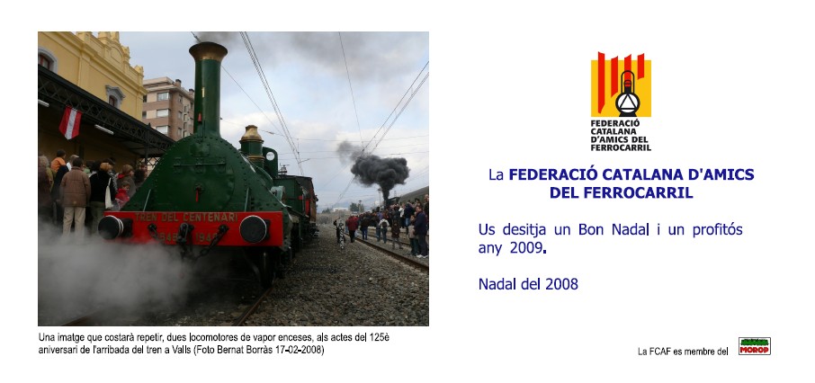Felicitació FCAF 2008
