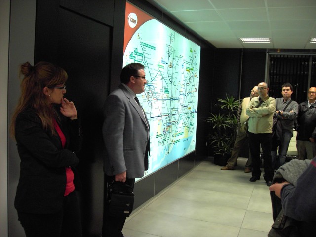 27-10-2009: Visita al Metro de BCN