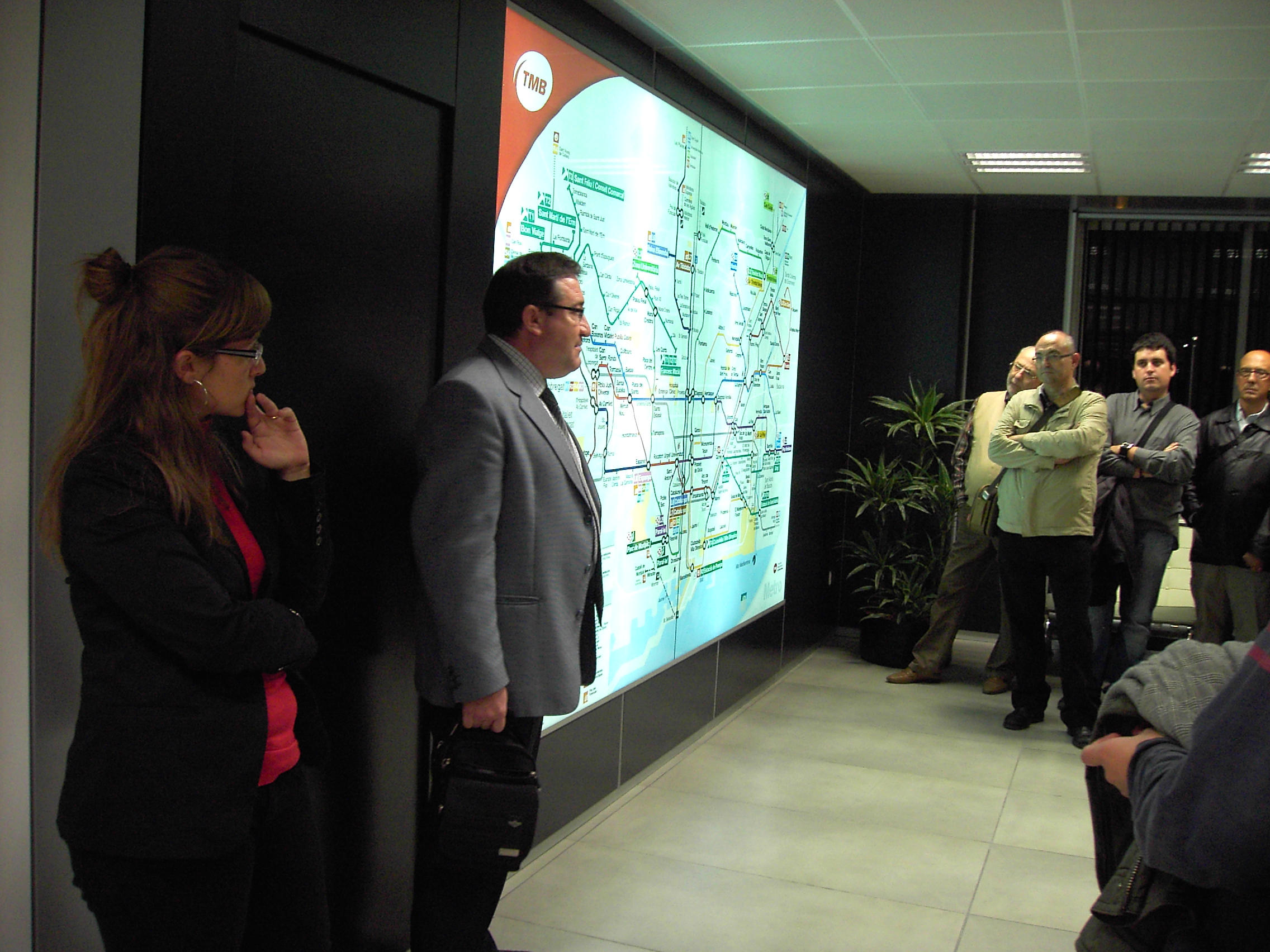 27-10-2009: Visita al Metro de BCN