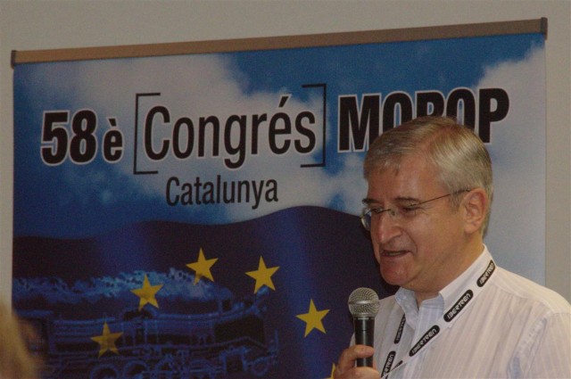 Anunci del Congrés MOROP 2012 a França