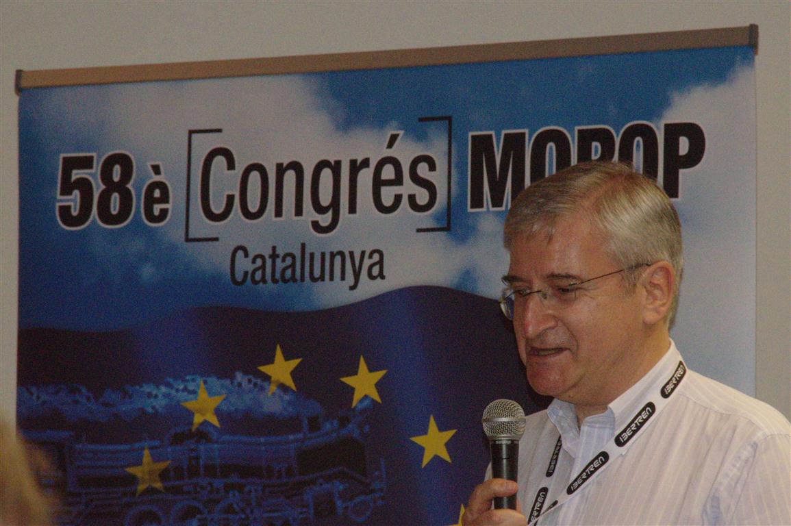Anunci del Congrés MOROP 2012 a França