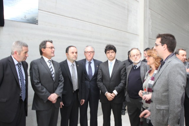 Inauguració cotxera Móra la Nova