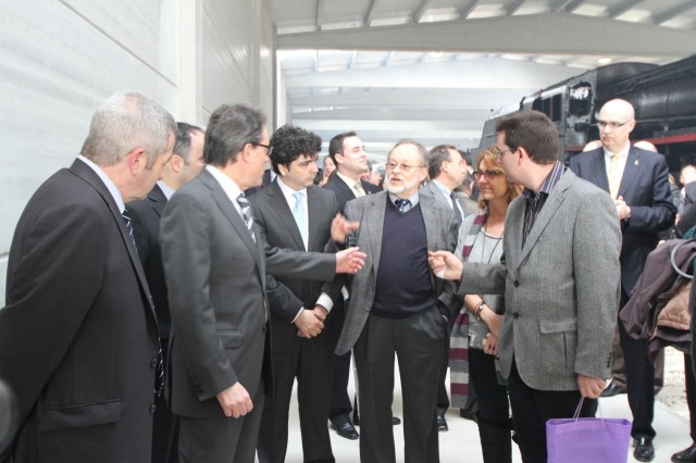 Inauguració cotxera Móra la Nova