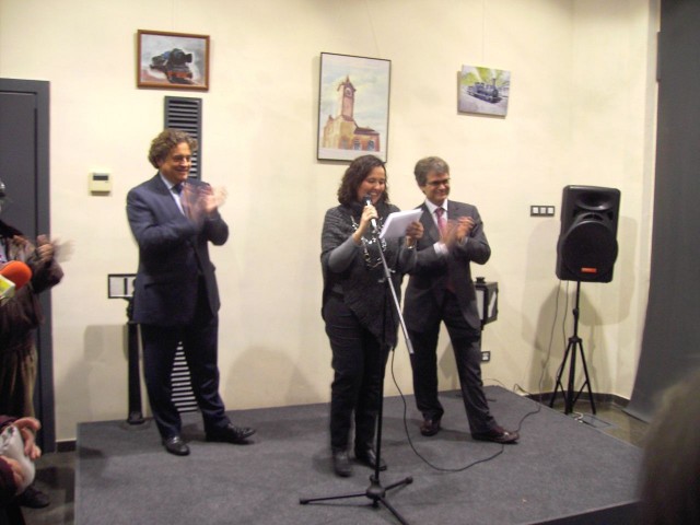 Inauguració exposició centenari a Magòria