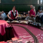 Parc del Ferrocarril d'Augsburg. El tren ens porta el dinar.