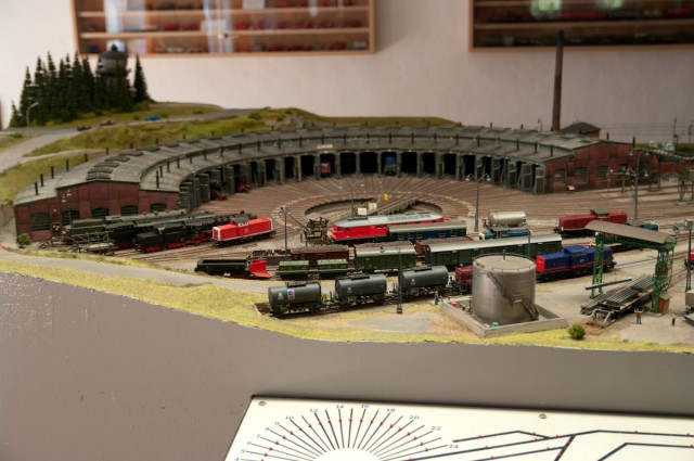 Associació d'Amics del ferrocarril d'Augsburg (MIGA). Detall de maqueta CC, digital.