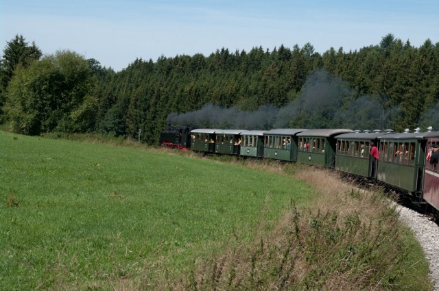 Viatge amb el tren de l'Ochsle.