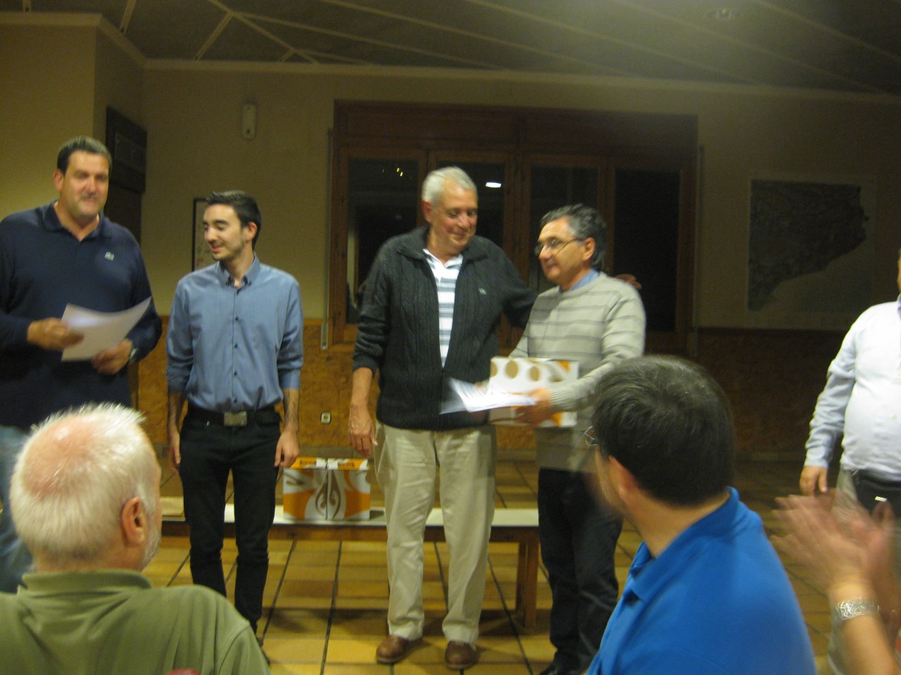 Al sopar de dissabte, entrega de records