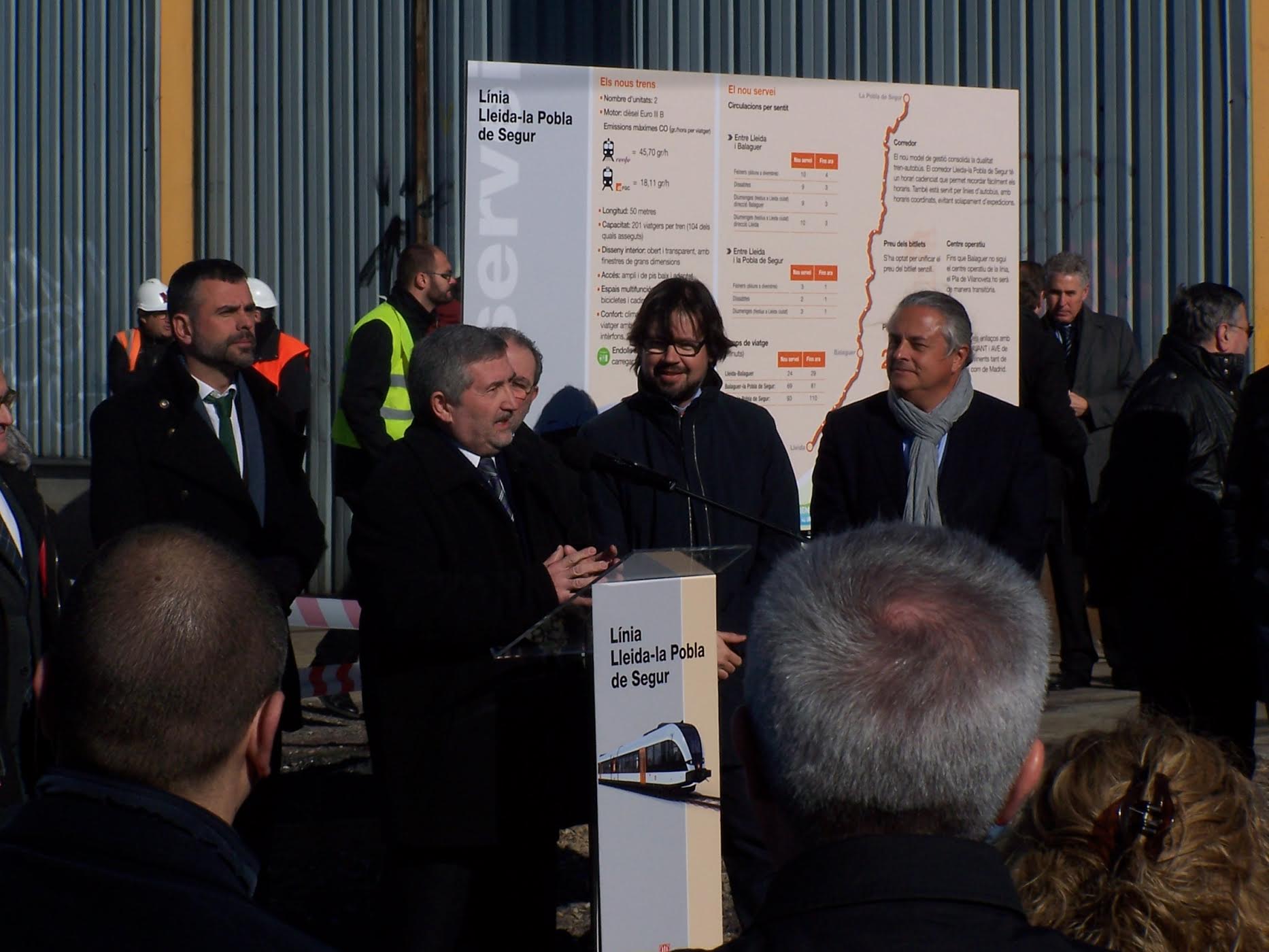 Inauguració dels trens Stadler de FGC