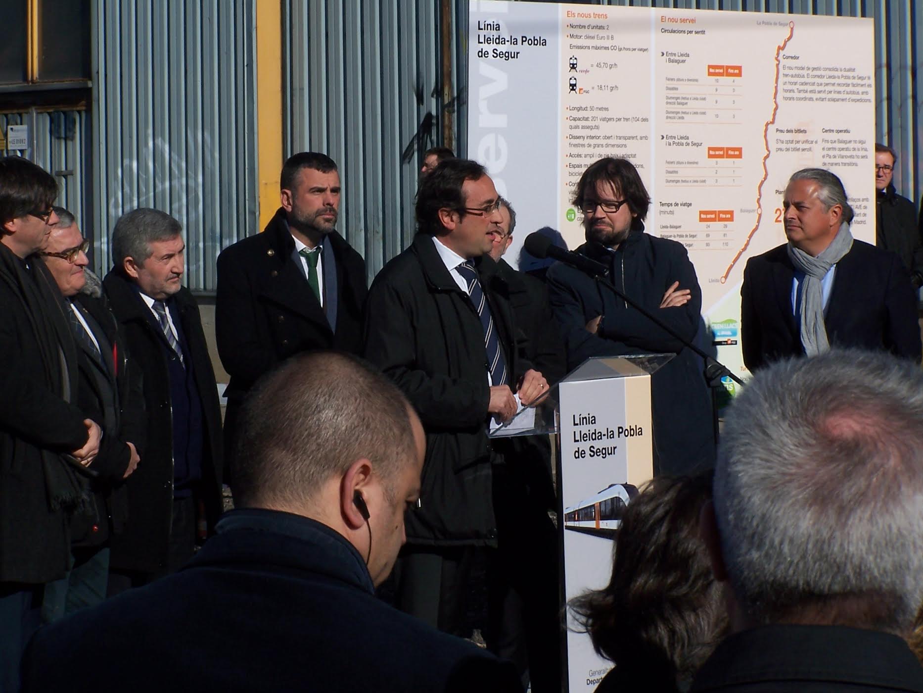 Inauguració dels trens Stadler de FGC