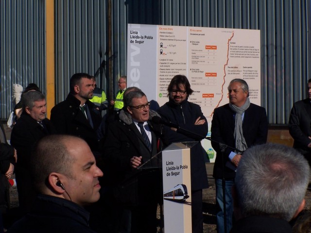 Inauguració dels trens Stadler de FGC
