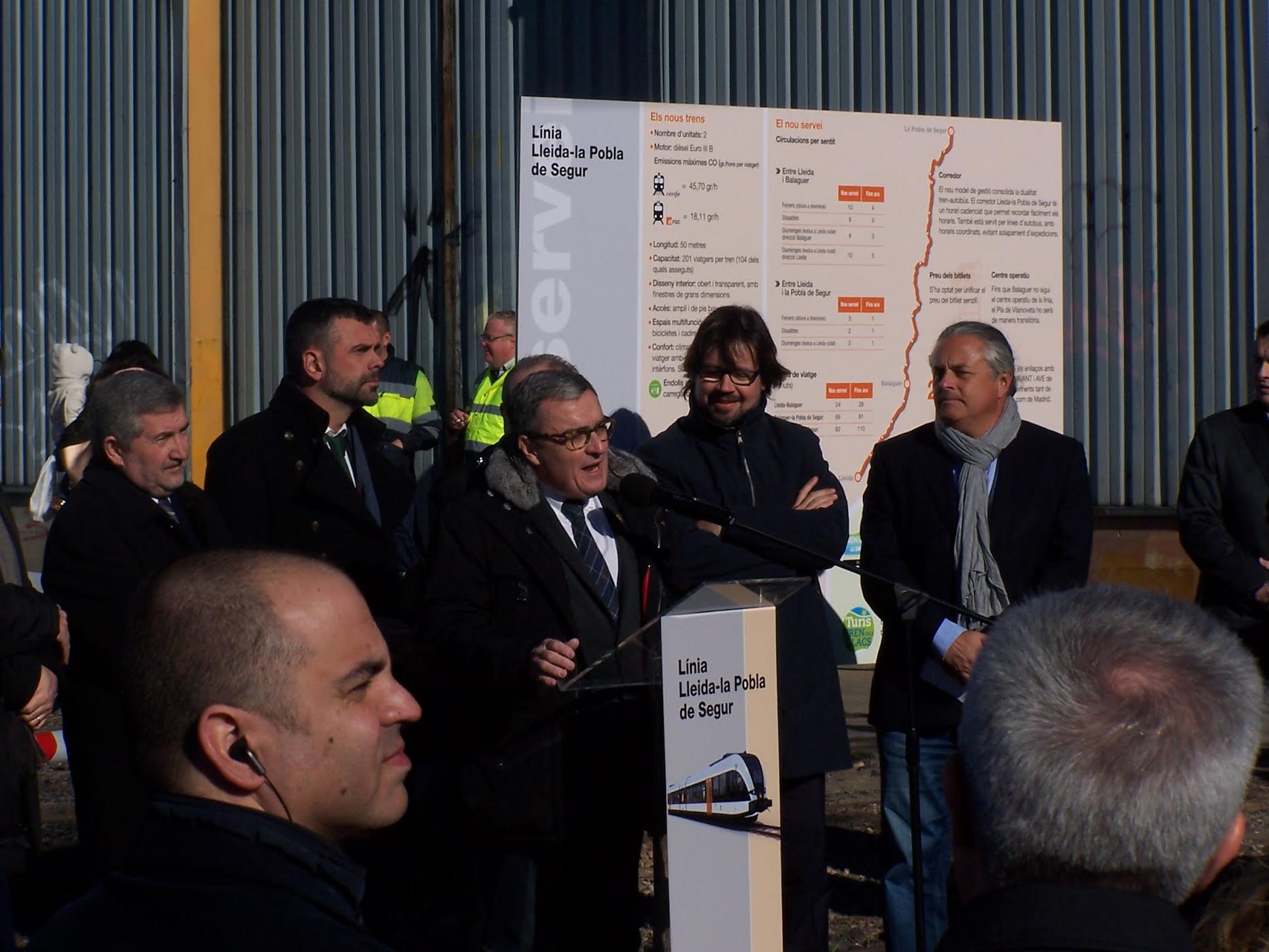 Inauguració dels trens Stadler de FGC