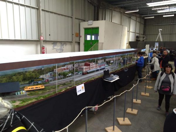 Maqueta escala 0 Martorell