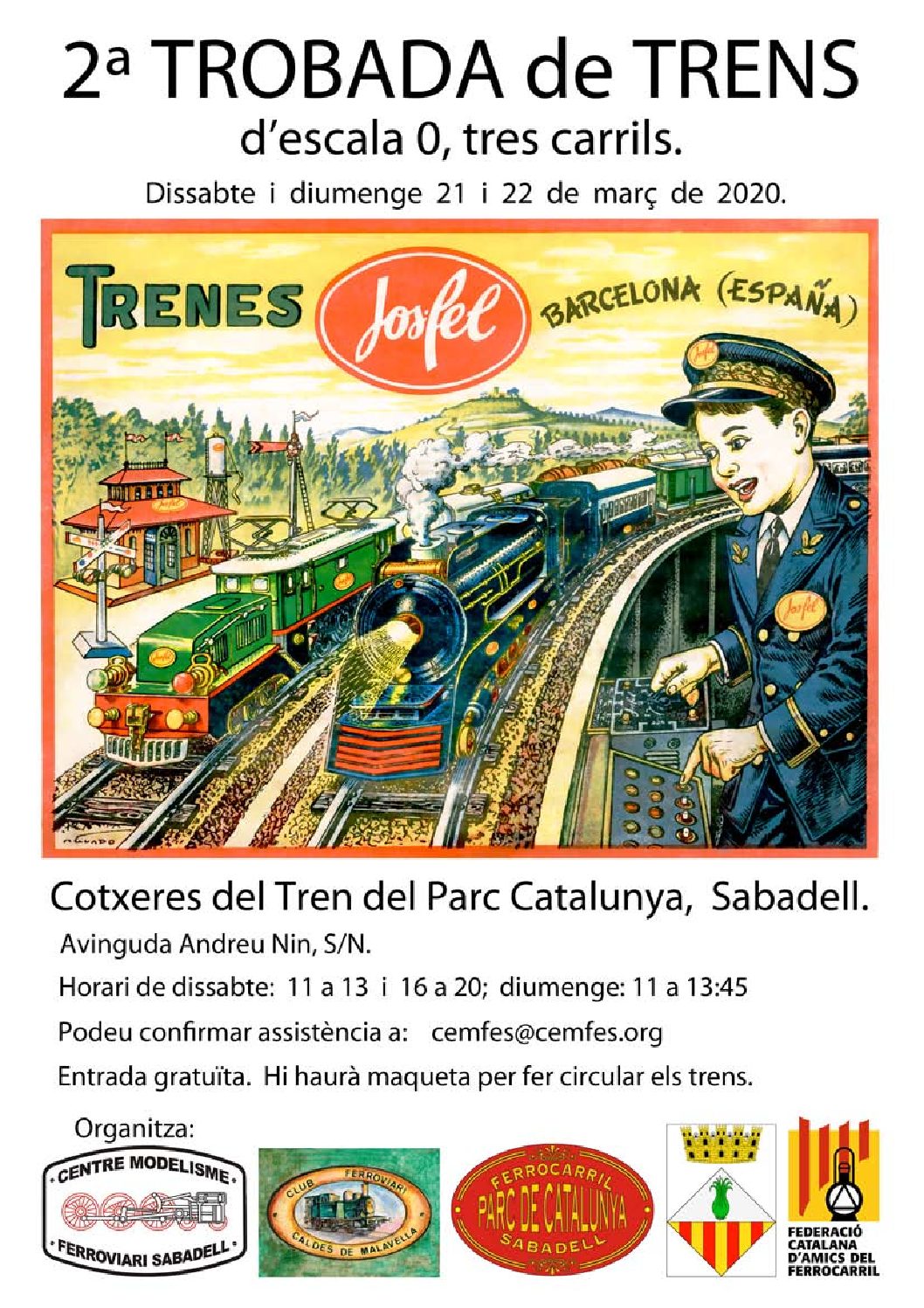 Segona Trobada trens E0 3C