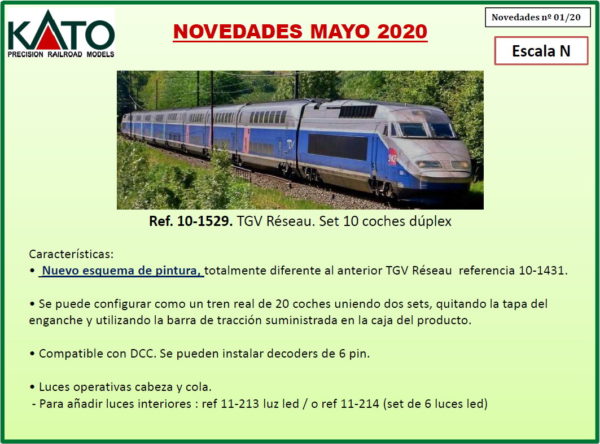 Novedades KATO 01-2020