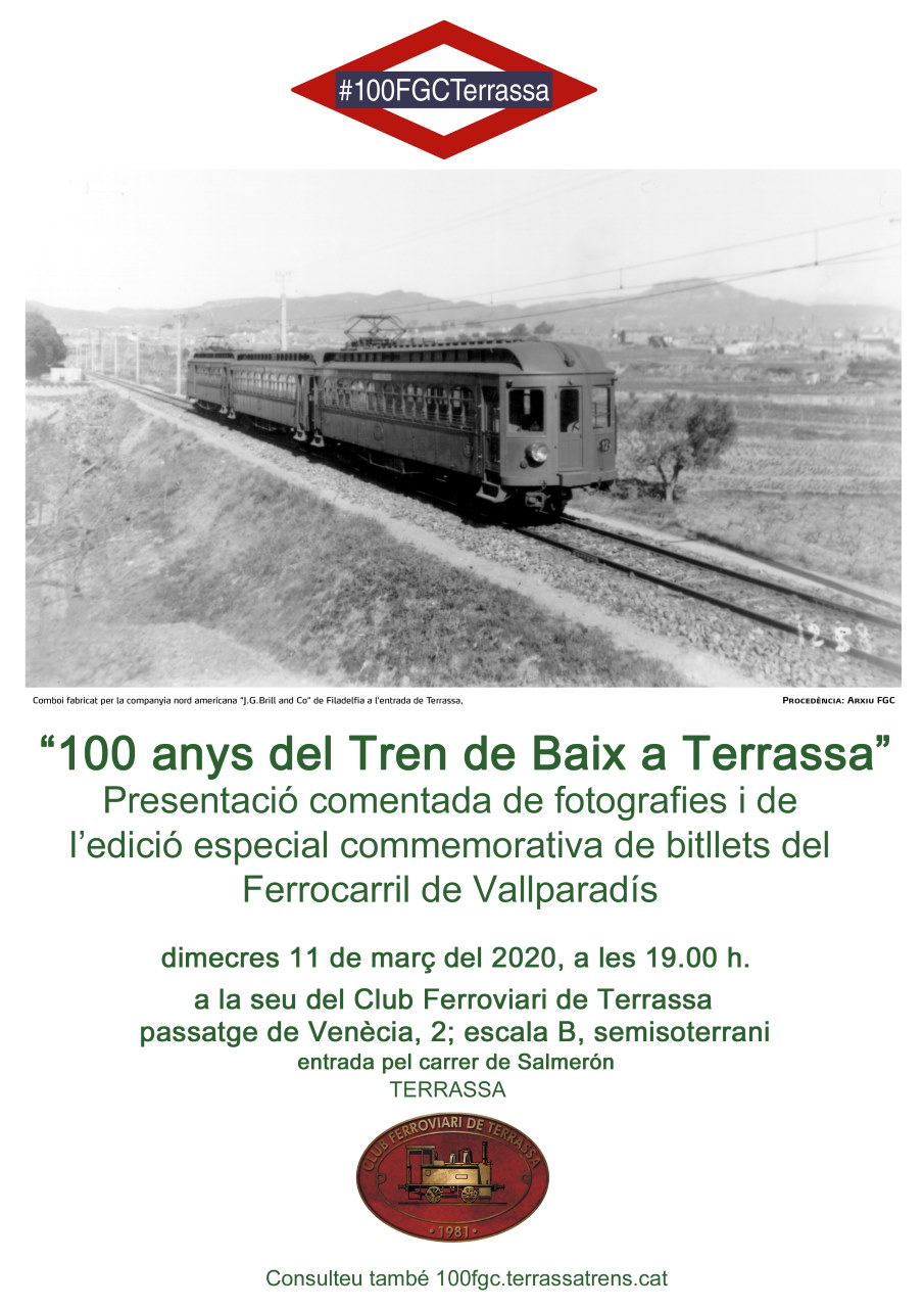 Cartell conferència Club