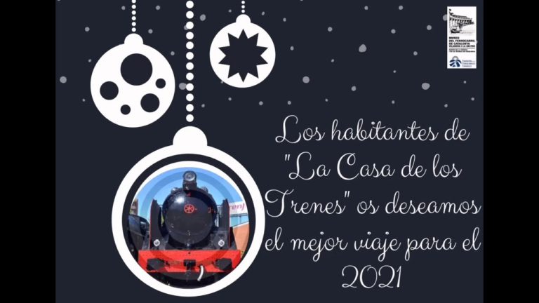 Hem rebut la Felicitació de Nadal del Museu del Ferrocarril de Catalunya