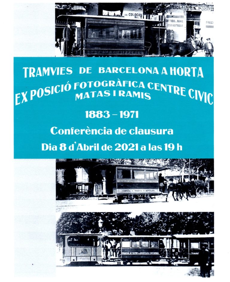 Conferencia tramvies Barcelona