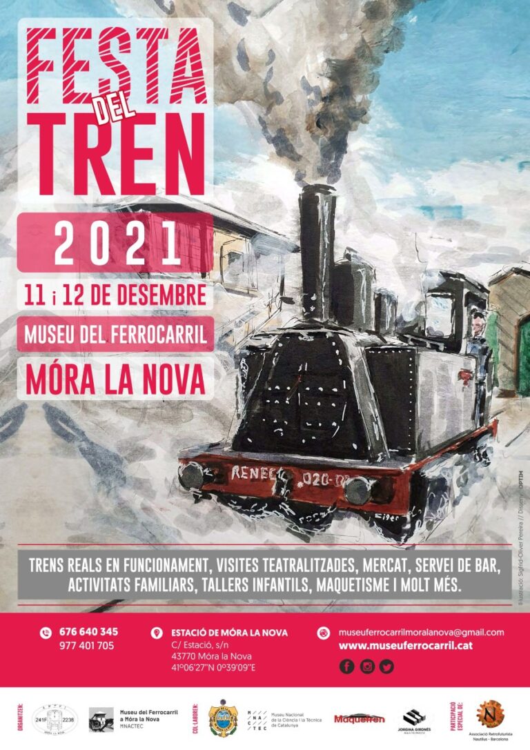 Cartell festa del tren