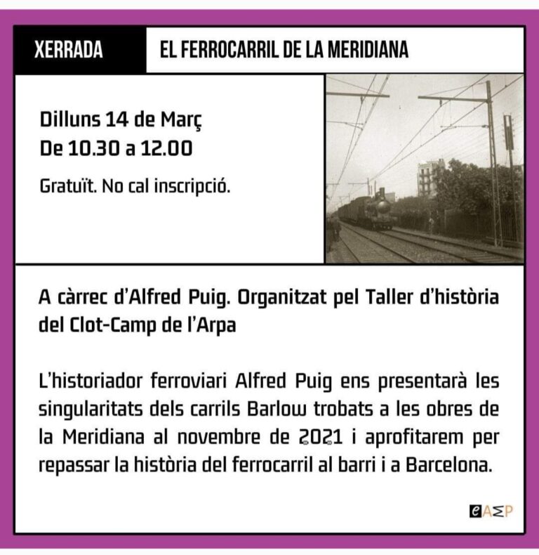 El Ferrocarril de la Meridiana