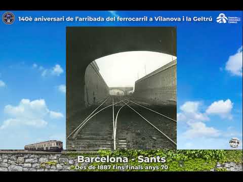 Memòria visual dels 140 anys de tren a Vilanova i la Geltrú