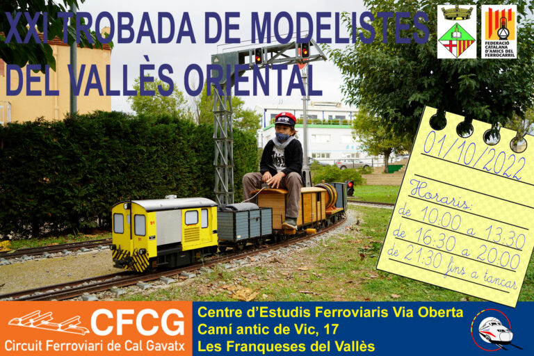 Cartell XXI Trobada Via Oberta