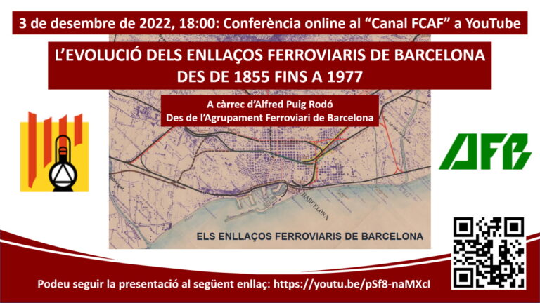 Xerrada enllaços ferroviaris Barcelona