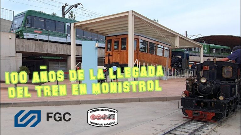 Vídeo: 100 anys de l’arribada del tren a Monistrol