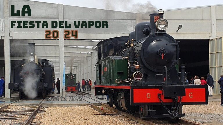 Vídeo: Festa del Vapor 2024 a Móra la Nova