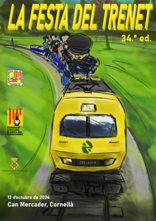 Cartell festa del trenet 2024 cat