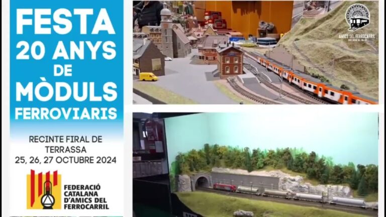 Vídeo: 20 anys de Mòduls Ferroviaris